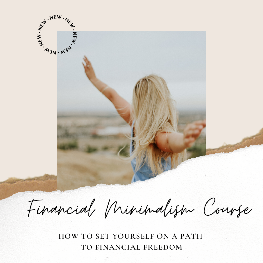 Financial Minimalism Course : How to Set Yourself Up on a Path to Financial Freedom